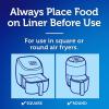 imageReynolds Kitchens Air Fryer Liners Disposable Unbleached Parchment Paper Sheets 50 Count
