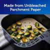 imageReynolds Kitchens Air Fryer Liners Disposable Unbleached Parchment Paper Sheets 50 Count