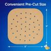 imageReynolds Kitchens Air Fryer Liners Disposable Unbleached Parchment Paper Sheets 50 Count