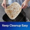 imageReynolds Kitchens Air Fryer Liners Disposable Unbleached Parchment Paper Sheets 50 Count