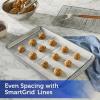 imageReynolds Kitchens Cookie Baking Sheets PreCut Baking Parchment Paper Sheets for Cookies OvenSafe up to 425 Degrees Reusable Up to 3X NoMess Cleanup 12 in x 16 in 22 Count