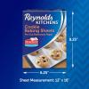 imageReynolds Kitchens Cookie Baking Sheets PreCut Parchment Paper25 Count Pack of 4 100 Total SheetsBaking Sheets