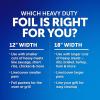 imageReynolds Wrap Heavy Duty Aluminum Foil Roll Thick Heavy Duty Foil for Added Strength and Durability Secure Easy Open and Close Tab 12 Inches Wide 130 Sq FtFoil 12 In  130 Sq Ft