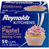 imageReynolds Kitchens Baking Cups Pastel 50 Count