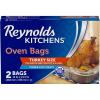 imageReynolds Kitchens Turkey Size Oven Bags Holds Up to 24 Pounds 2 CountTurkey Size 8 to 24 Pound