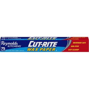 imageReynolds CutRite Wax Paper 75 Square Foot RollGreen