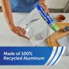 imageReynolds Wrap Recycled Aluminum Foil Recycled Foil Roll Made From 100 Recycled Materials With Secure Easy Open and Close Tab 200 Sq Ft75 Sq Ft
