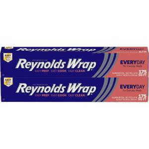 imageReynolds Wrap Aluminum Foil 200 Square Foot Roll175 Sq Ft