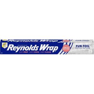 imageReynolds Wrap Aluminum Foil 200 Square Foot RollFestive Foil
