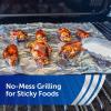 imageReynolds Wrap Non Stick Heavy Duty Foil for Grilling 18 Inch Heavy Duty Grill Foil Freezer Safe and Grill Safe Features Secure Easy Open and Close Tab Extra Wide 375 Total Sq Ft25 feet by 18 inches or 375 square feet